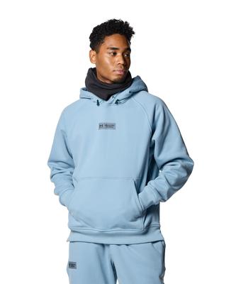 Худи UA DNA FLEECE PO Синий Гранит Черный L [Under Armour]