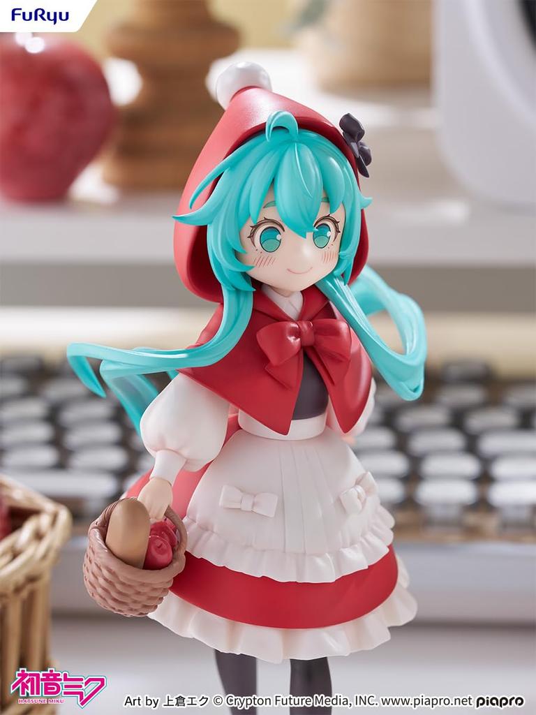 FuRyu Desktop Fairy Hatsune Miku Little Red Riding Hood 160mm finished ver. Approx. tall, non-scale, plastic, painted, figure. AMU-TNL0145