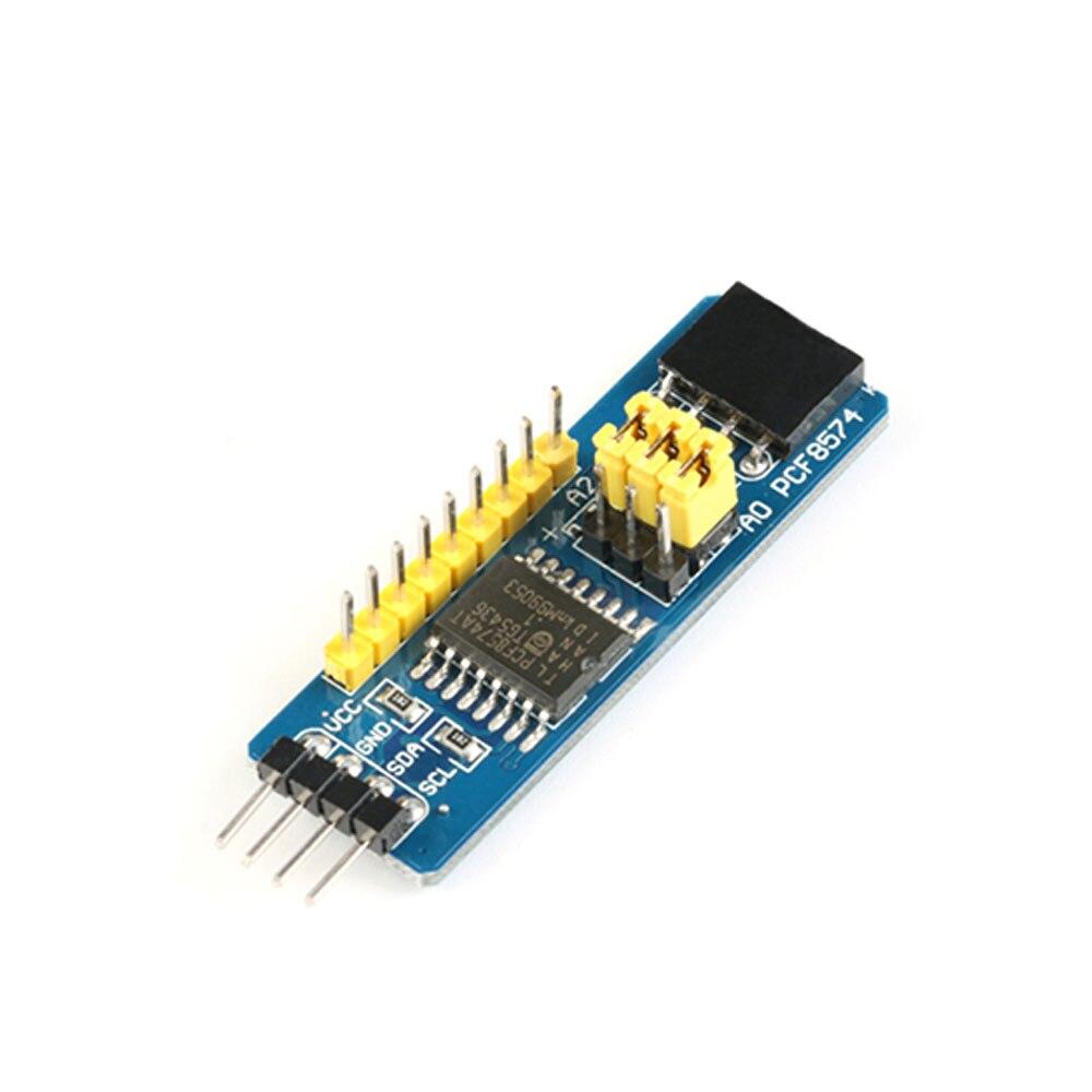 PCF8574 PCF8574T I/O для IIC I2C TWI SPI, плата последовательного интерфейса, порт LCD1602 LCD2004, адаптерная пластина, модуль преобразователя ЖК-адаптера