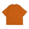 NEW ERA Short Sleeve Oversized Rust Orange black Box Logo T-Shirt
