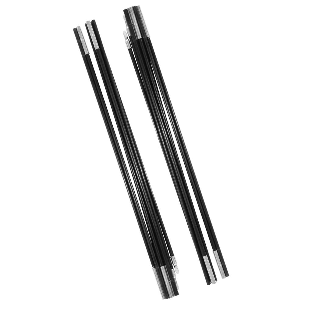 Комплект 4,48-метровых перекладин из стекловолокна для кемпинговой палатки, опорных стержней для уличных тентов
