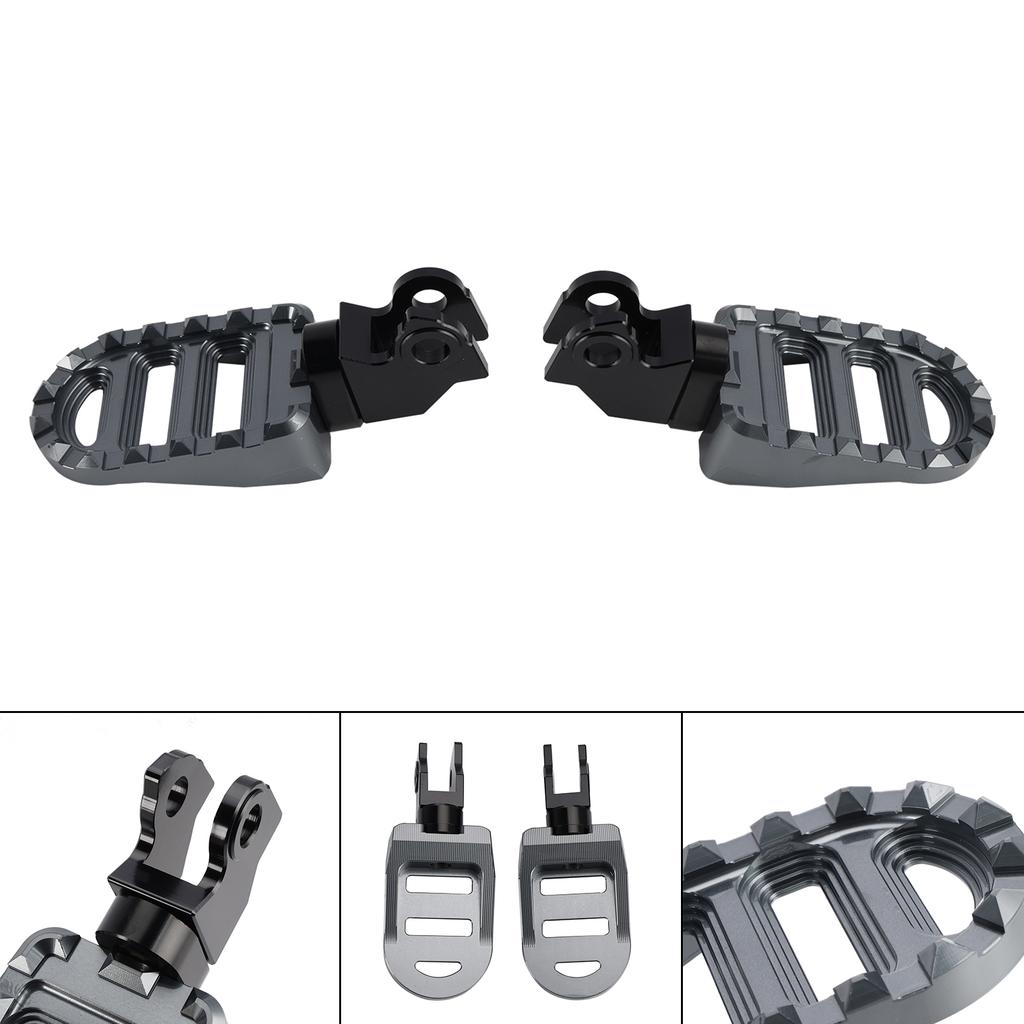 Front Footrests Foot Pegs Fit for HONDA CL250 CL300 CL500 Trail 125 2023-2024