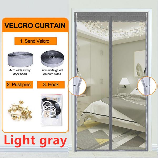 2022 New Anti Mosquito Nets Curtains for Doors Summer Anti Fly Bug Insect Magnetic Automatic Closing Screen Strong Magnetic Door Curtain