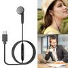 Проводные наушники 3,5 мм/Type-c, внутриканальные наушники, Hi-Fi стерео наушники с микрофоном, регулятором громкости, проводные наушники для телефона, MP3-плееров