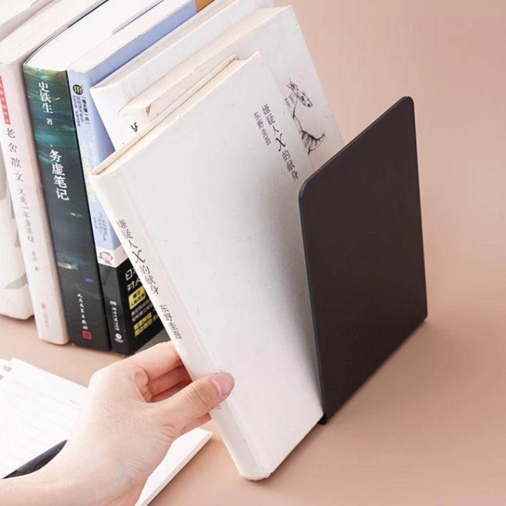 Подставка для книг L-образная Настольные подставки для книг INS Прочная подставка для книг Дисплей Простая полка-подставка для книг Минимализм