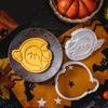 5 шт. Формочки для печенья Хэллоуин Призрак Вырезатель для печенья Штамп для печенья и помадки Кухонный инструмент Принадлежности для вечеринки