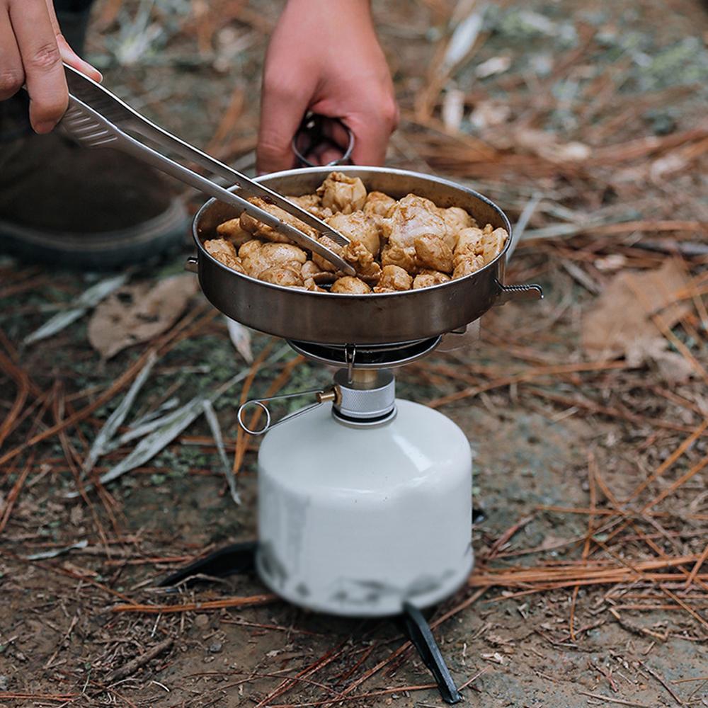 Насадки для печей для кемпинга и пикника на открытом воздухе, складные насадки для газовых плит, регулируемая огневая мощь, печь
