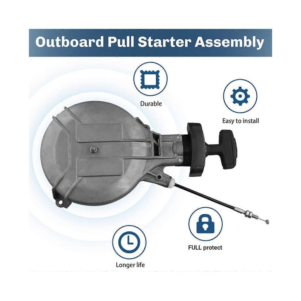 For Yamaha Pioneer 2 Stroke 4HP/5HP/6HP Starter Puller Assembly