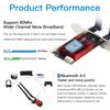 Dual Band Wireless Network Card WiFi 5 USB Wifi Adapter  for Computer/Phone/Tablet