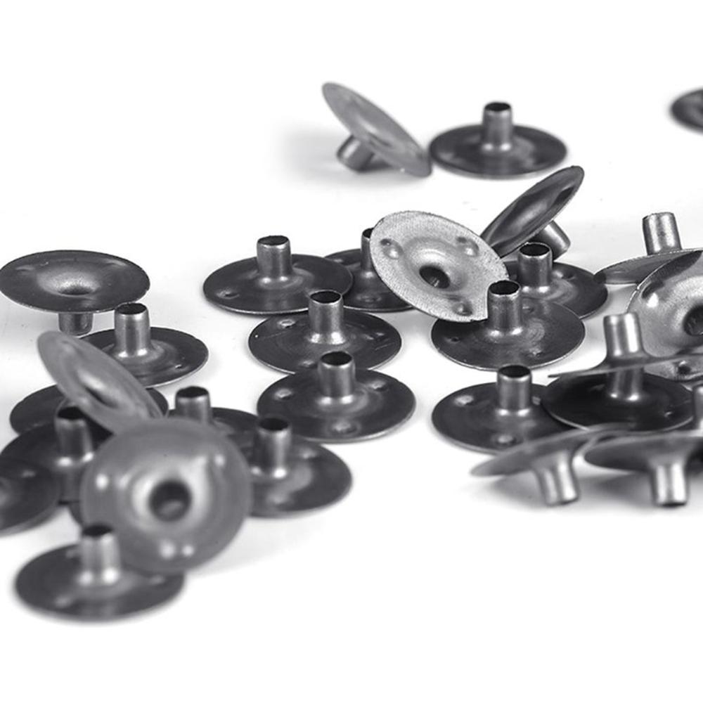 Craft 12.5*2.5mm Metal Handmade DIY Candle Wick Sustainer Stand Base Holder Wick Tabs