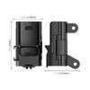 PULUZ PU722B For DJI Osmo Pocket 3 Extension Adapter Protective Frame Extended Handle Cold Shoe Mount Bracket