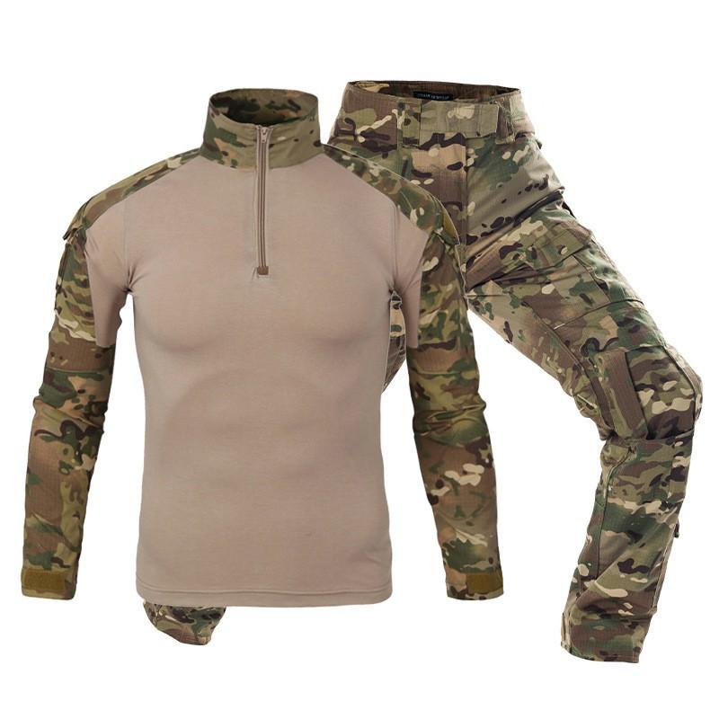 G2 Frog Suit Men's Long Sleeve American Camouflage Outdoor Training