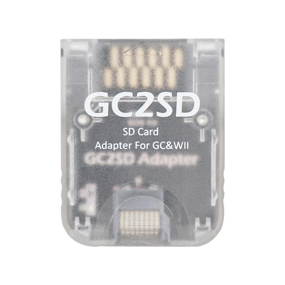 Профессиональный адаптер для карт GC2SD для Micro SD Plug and Play для игровых консолей GameCube Wii, адаптер для слота для карт памяти
