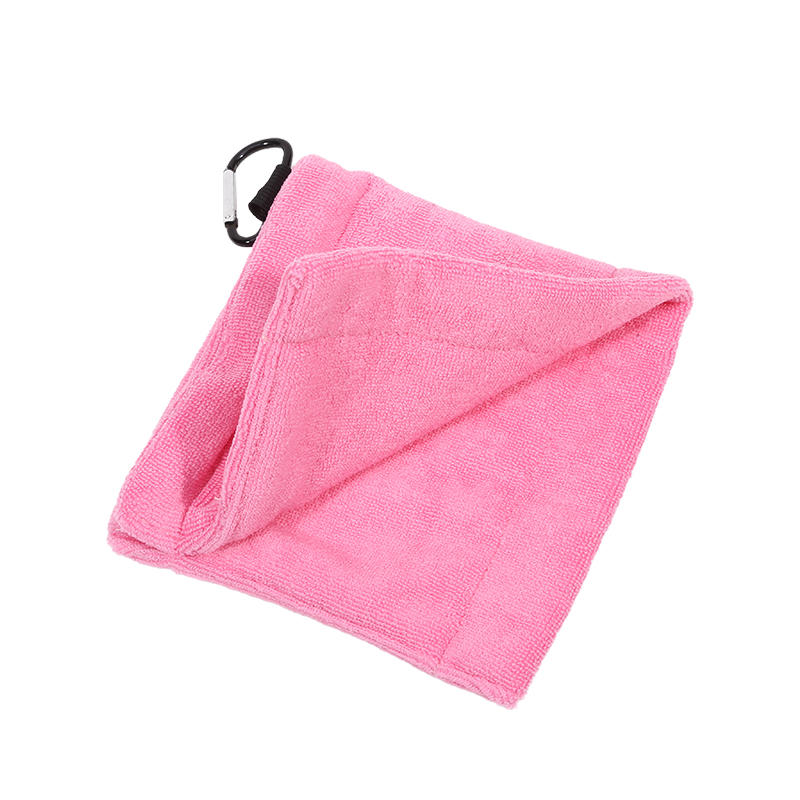 Креативное маленькое полотенце для гольфа с зажимами, портативное маленькое карманное полотенце для гольфа, аксессуары для чистки
