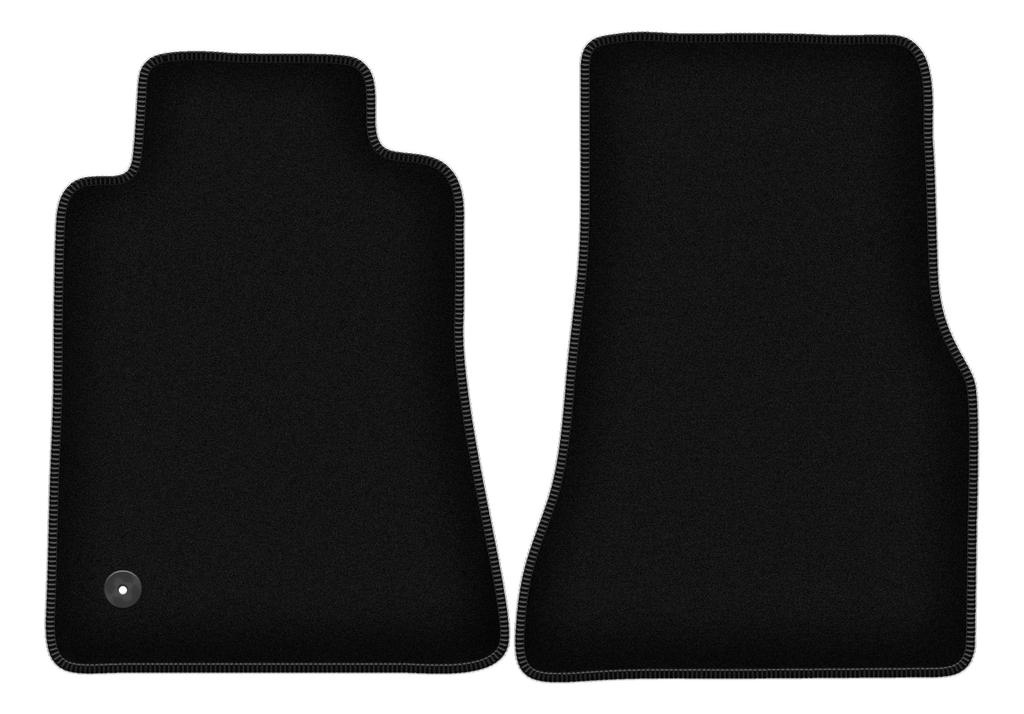 СТАНДАРТНЫЕ передние велюровые коврики для: Ford Mustang MK5 купе (2004-2014 гг.)