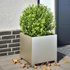 VidaXL Planter 40x40x40 Cm Stainless Steel, Planter, Patio Planter, Flower Box, Outdoor Planter, Box To 851207