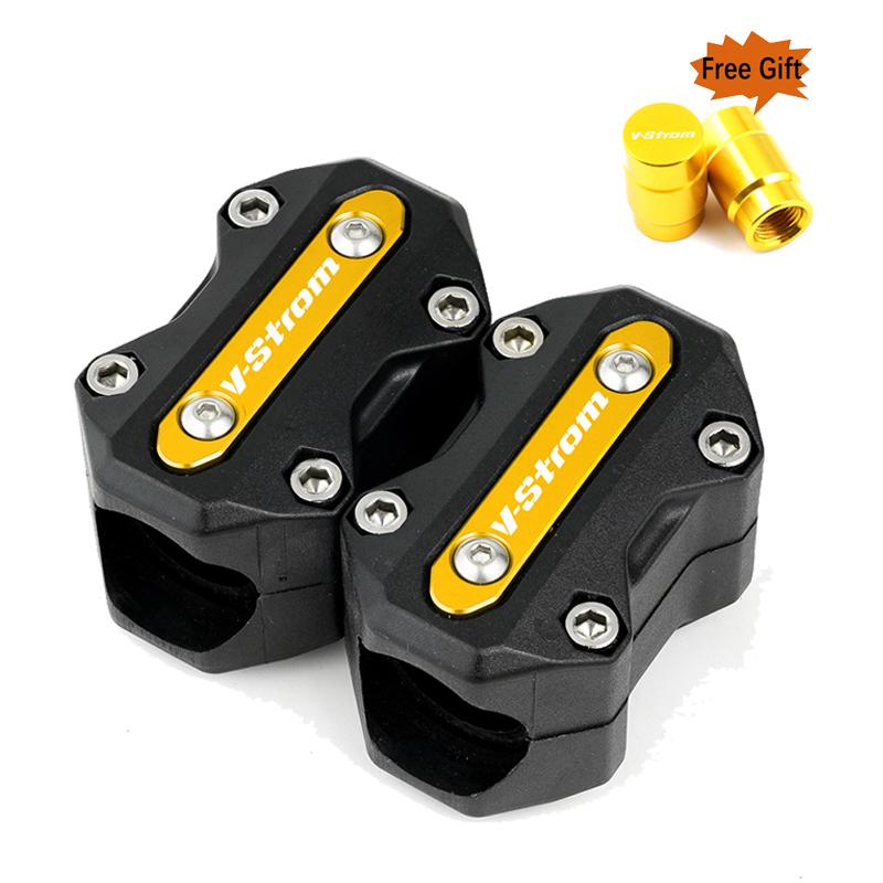 V Strom 650 dl Crash Bars Защитный блок бампера двигателя для Suzuki Vstrom 650 1000 v-strom 1050 xt DL650 DL1000 dl250