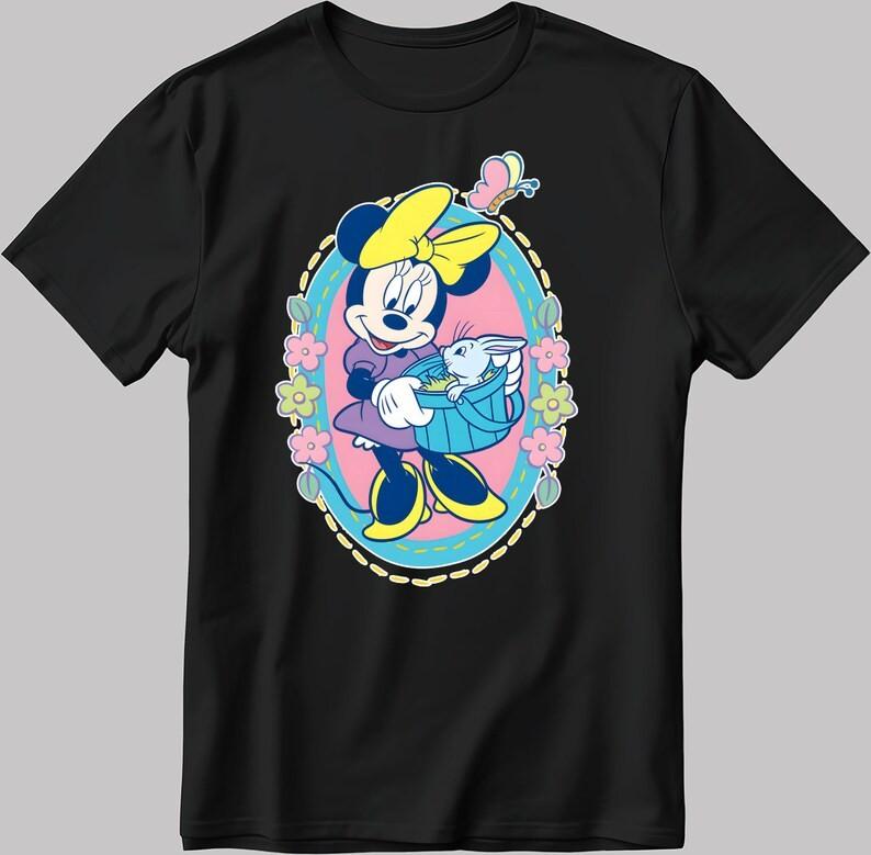 Minnie The Mouse Black T Shirt