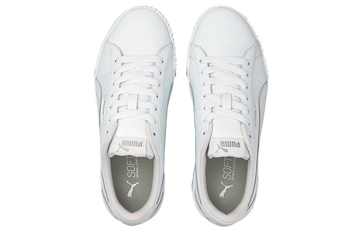 Puma Женские кеды Carina Crew 'White Silver' 374903-02