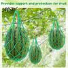 Heavy Duty Melon Hammock 10Pcs Watermelon Sling Nets, Weatherproof Reusable Holder Durable Polyester Fruit Mesh, Support Hammocks for Cantaloupe