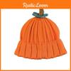 Knit Hat With Pumpkin Appearance Design For Autumn Winter Womens Fashion