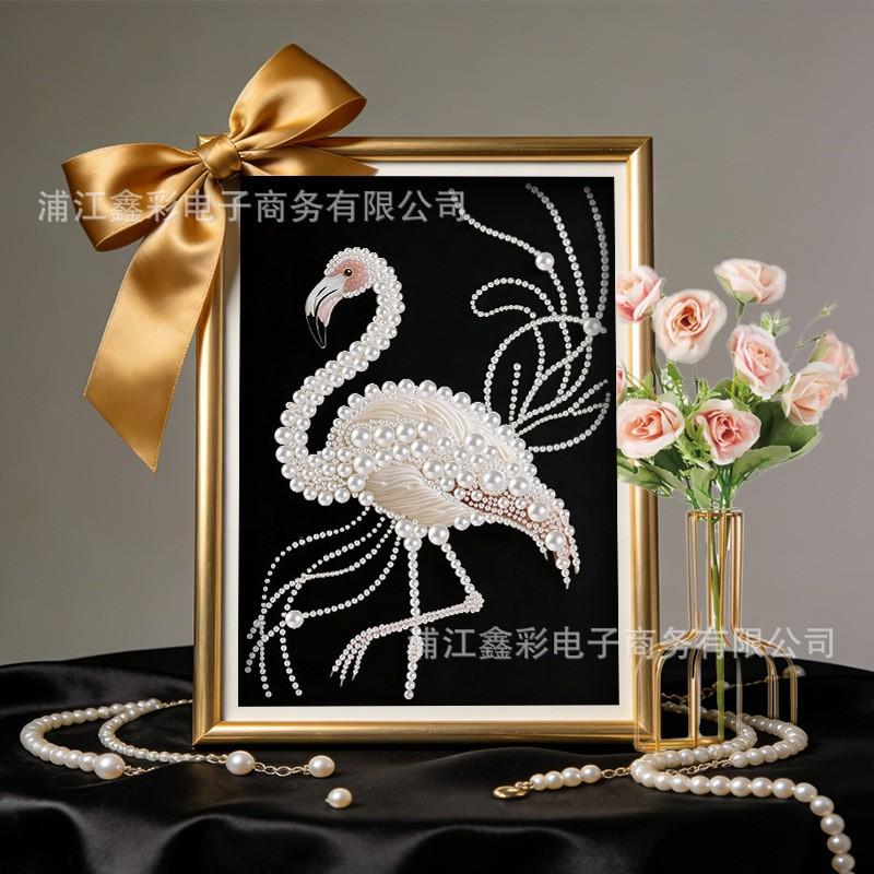 30x40CM Pearl Painting DIY Kit Modern Unframed Wall Art Home Decor