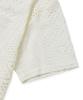 BROWNBREATH Crochet Open Collar Shirts - Ivory