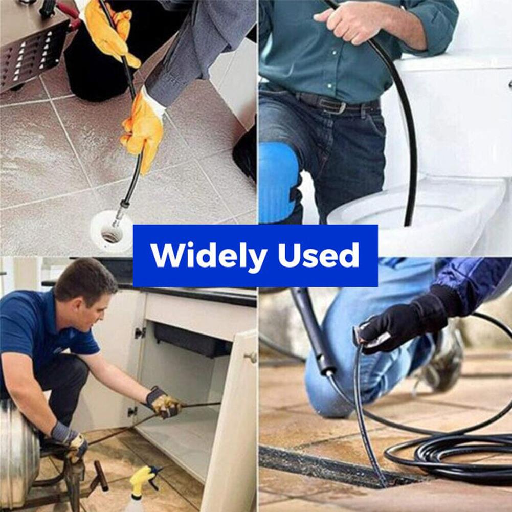 Насадка для прочистки канализации, насадка для прочистки дренажа под давлением, многофункциональная из нержавеющей стали 5000 фунтов на кв. дюйм для прочистки канализации под давлением