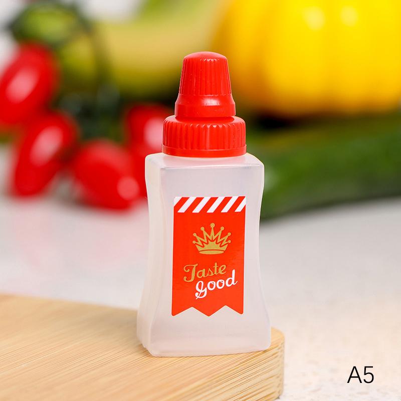 1/2/4 шт. Мини-бутылочка для соуса, переносная банка для салата, кетчупа, меда, бутылочка-сжиматель для бэнто, органайзер для приправ, аксессуары для ланч-бокса