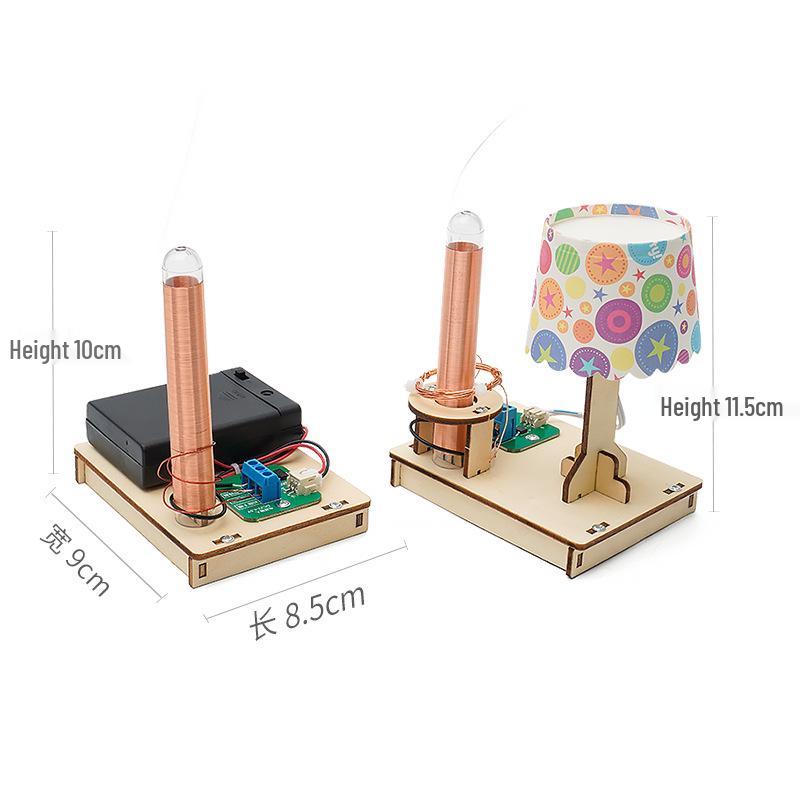 DIY Wireless Power Transmission STEM Kit for Junior High and Elementary Students