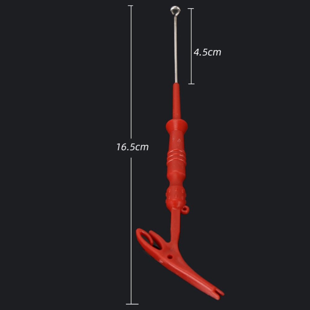 3 In 1 Fishing Hook Removal Fly Nail Knot Remover Tool Accessories Tackle Disgorger Steel