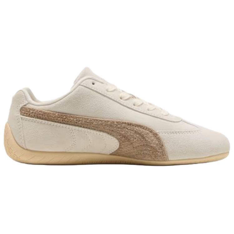 Puma Женские ретро-кроссовки для гонок Speedcat Elevated Теплый Белый-Кофе со Льдом 403619-01