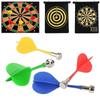3Pcs/batch of Bull Eye Target Plastic Darts for Double-sided Magnetic Board Wing Magnetic Darts (color Random) Darts