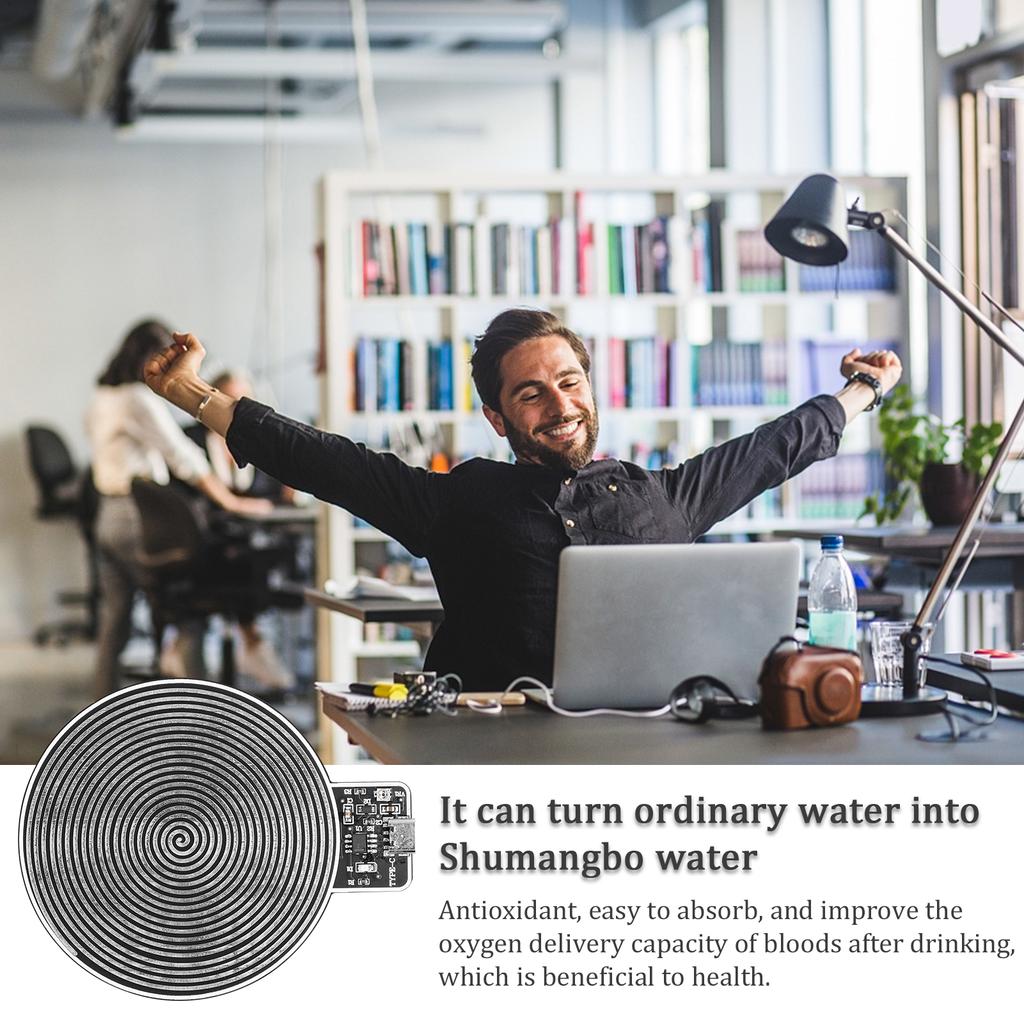 Генератор волн Шумана 7,8 Гц Ультра-низкочастотный импульсный резонансный генератор Шумана Аудиорезонатор с питанием от USB для расслабленного сна