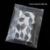 Прозрачный матовый пакет CPE Ziplock для одежды и аксессуаров