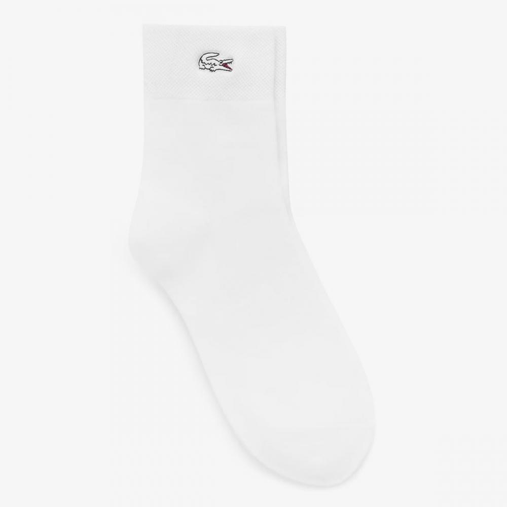 Lacoste Женские базовые однотонные носки средней высоты Ra018e 001