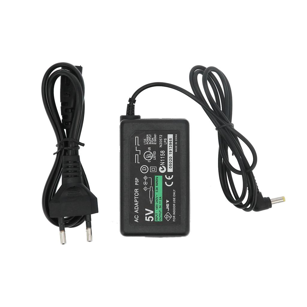Портативный адаптер переменного тока, зарядное устройство, совместимое с консолями PSP1000/2000/3000
