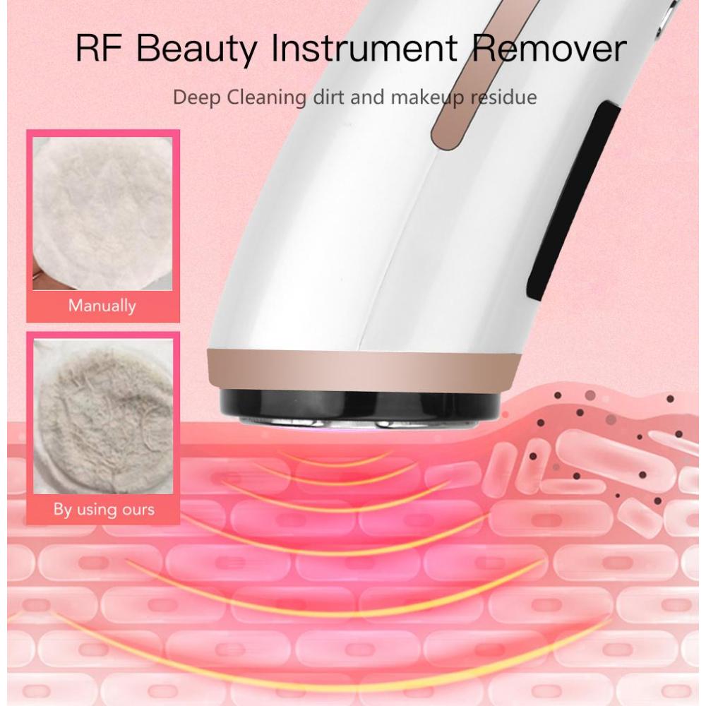 4-In-1 Face Massager Facial Lifting Device HiFu Ultrasound RF EMS Vibration Facial Beauty Device Face Neck Lifting Tightening Anti Wrinkle Skin Care