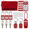 Профессиональный комплект Lockout Tagout с комплексными функциями безопасности для блокировки и защиты промышленного оборудования