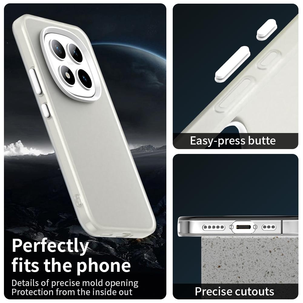 Матовый Чехол Для Xiaomi Redmi Note 15 Pro Plus 5G Обложка Redmi note 15 Pro+ Fundas Shell Coque Матовый Полупрозрачный ПК Задний Бампер