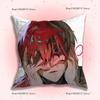 H-Homicipher Mr.Scarletellas Anime Pillow Covers Cartoon Sofa Decorative Home Double-Sided Printing Short Plush Cushion Cover