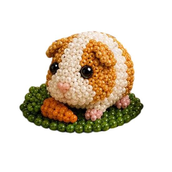 3D Beaded Animal Cute Beaded DIY Kit Frog Alpaca