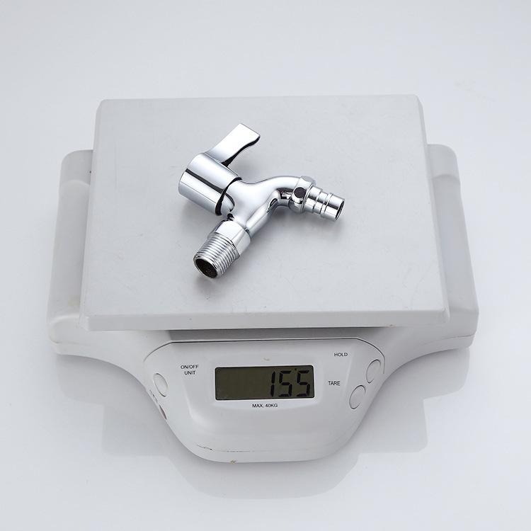 Кран для стиральной машины с заостренным наконечником, одинарный кран для быстрого холодного запуска, интерфейс DN15 20 мм, кран для стиральной машины