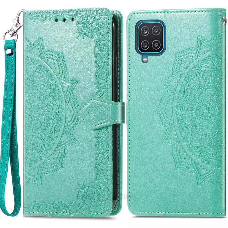 SamsungA12 чехол для Samsung Galaxy A12 кожаный чехол-кошелек для телефона Samsung A12 A 12 защитный чехол Coque Fundas