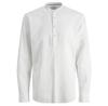 Jack & Jones Summer Half Placket Linen рубашка с длинным рукавом