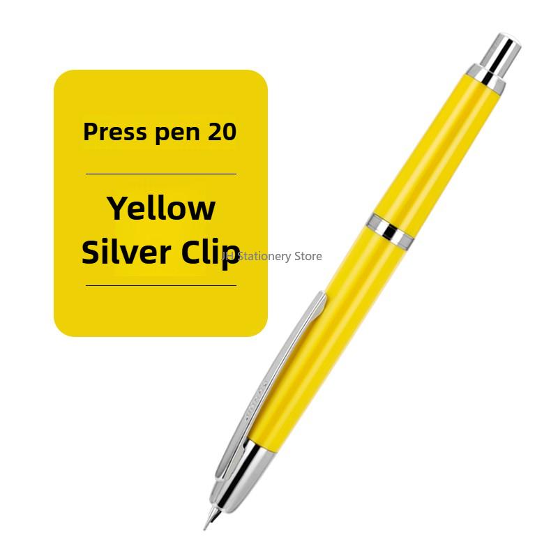 JINHAO 20 Пресс-перьевая ручка Элегантная Роскошная Чернильная ручка F EF Перо Пишущие Каллиграфические ручки Школьные Принадлежности Канцелярские товары
