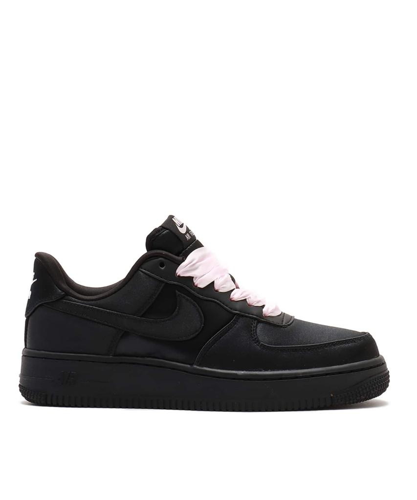 IH2034-010 Nike Air Force 1 Low Черный Атлас (Женский)