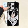 Мягкий чехол для телефона Bungo Stray Dogs Дазай для Xiaomi Poco X7 X8 Pro Max X6 X5 X3 F8 Ultra F7 M8 M7 M5S Redmi 15C 15A 15 14C 13C 12C