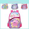 Adorable Cartoon Backpack For Kids Grades 1-3 Large Capacity Oxford Fabric