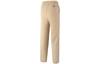 PUMA Knitted Sweatpants Women's Khaki Moderate Straight Fit Pants 538855-67
